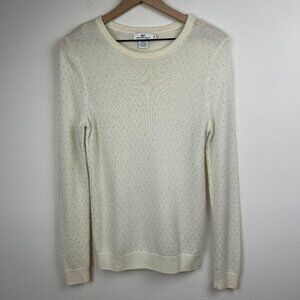 Vineyard Vines Sweater Womens XS Grandma Core Coastal Dots Merino Wool Ladies